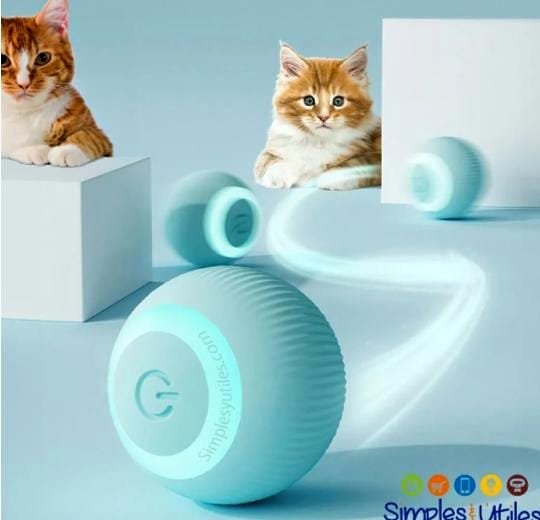 pelota interactiva para gatos y perros