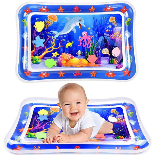 tapete sensorial de agua para bebes